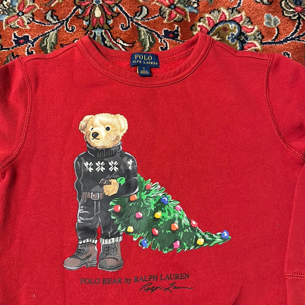 Polo Bear sweater Christmas edition